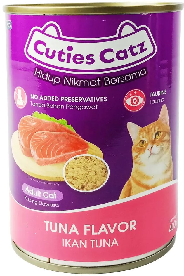 Cuties Catz Adult Cat Food Tuna Flavor