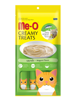 Me-O Creamy Cat Treats Maguro Flavor 60gm