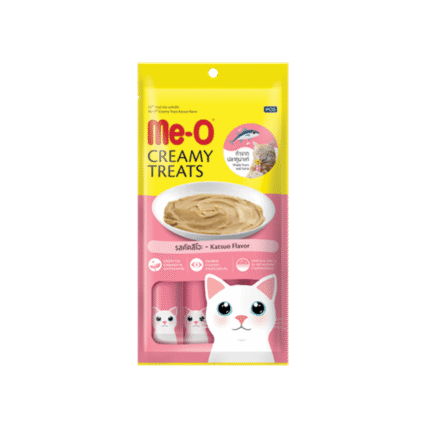 Me-O Creamy Cat Treats Tuna Katsuo Flavor 60gm