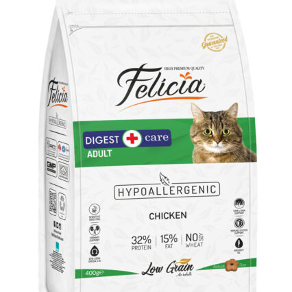 Felicia Low Grain Dry Cat Food Digest Care Adult Chicken Flavor