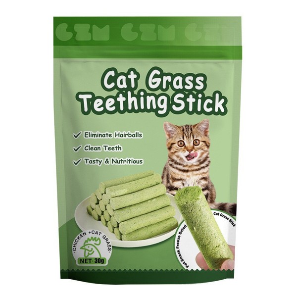5-Piece Premium Cat Combo: Taipet Food, Treats, Harness & Cat Grass - Image 5