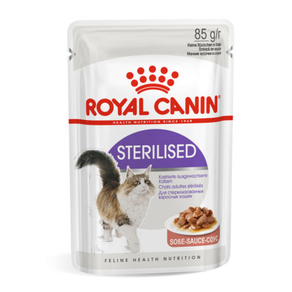 Royal Canin Adult Cat Food Sterilised In Gravy