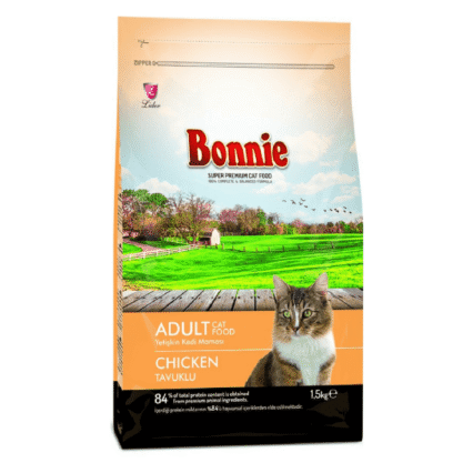 Bonnie Adult Cat Food Chicken Flavor