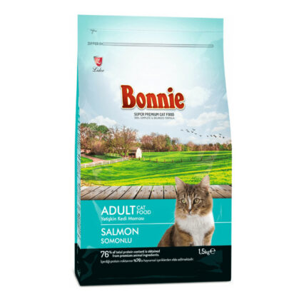 Bonnie Adult Cat Food Salmon Flavor