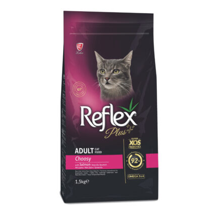 Reflex Plus Adult Cat Food Choosy With Salmon
