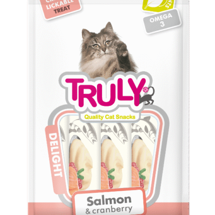 Truly Creamy Cat Treat Salmon & Cranberry Flavor