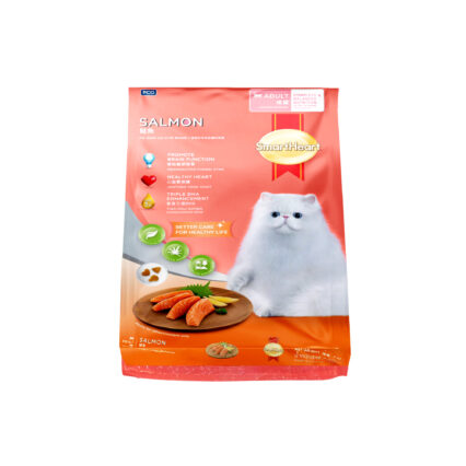 SmartHeart Adult Cat Food Salmon Flavor