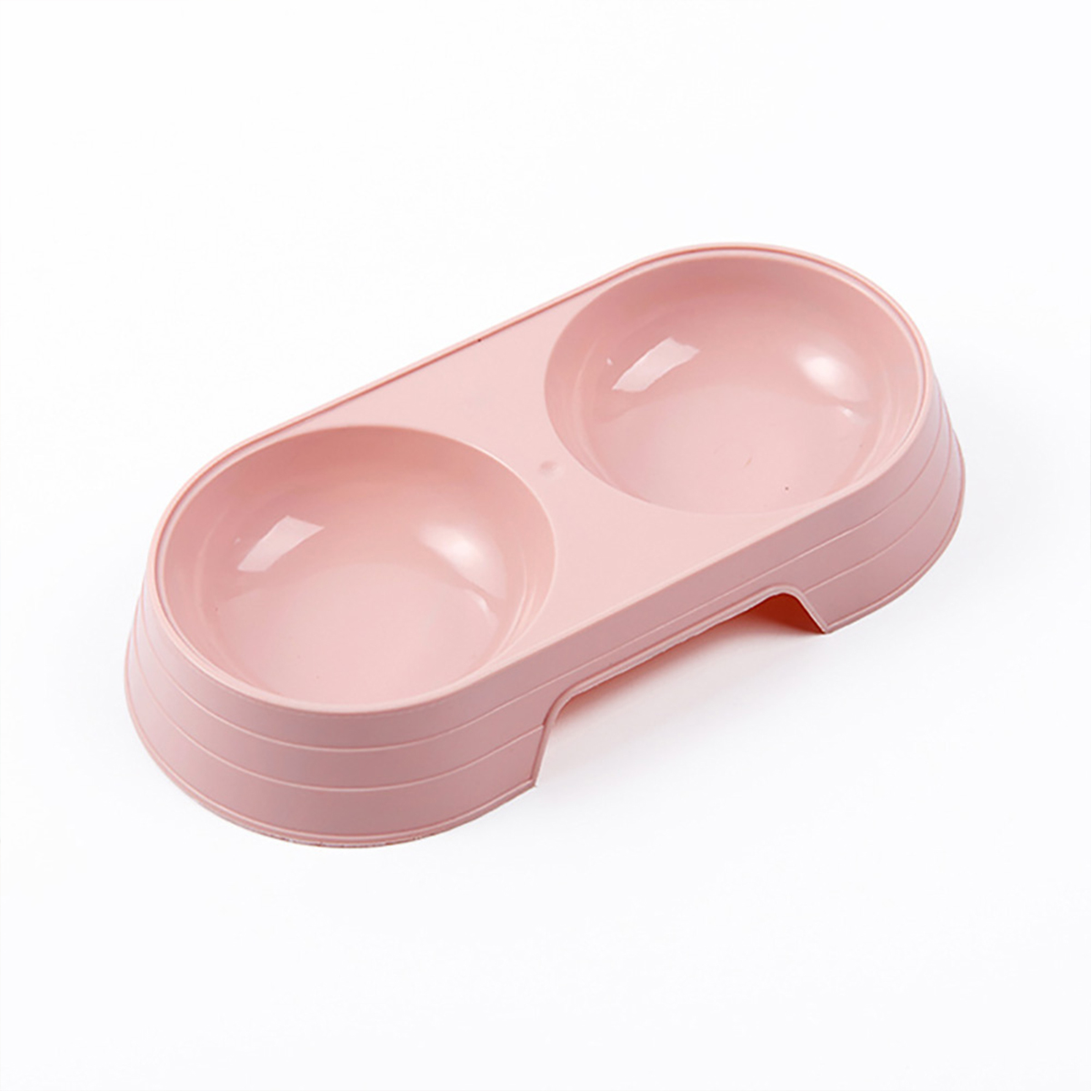 Double Cat Food Bowl