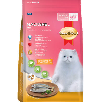 SmartHeart Adult Cat Food Mackerel Flavor