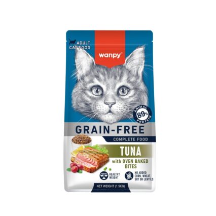 Wanpy Grain Free Premium Dry Cat Food Adult Tuna