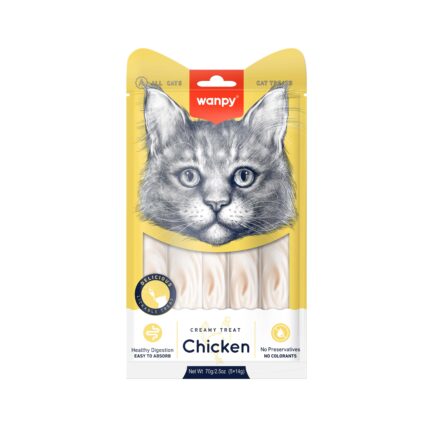 Wanpy Creamy Cat Treat Chicken