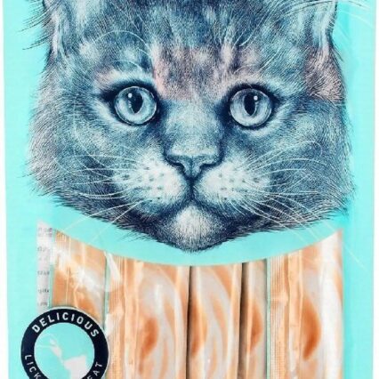 Wanpy Creamy Cat Treat Tuna & Cod Fish