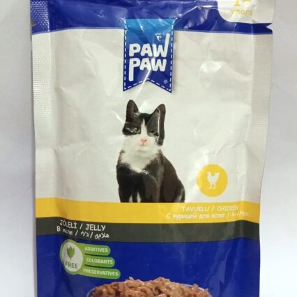 Paw Paw Pouch Adult Cat Food Chicken
