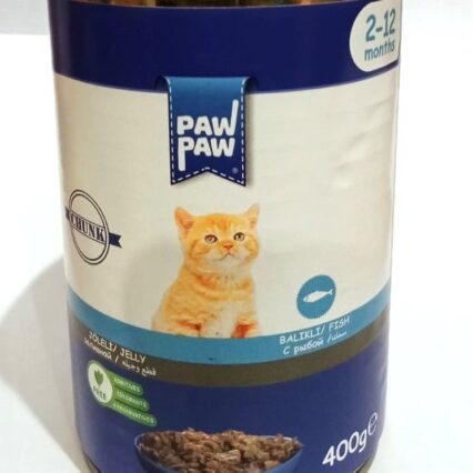 Paw Paw Kitten Cat Food Fish