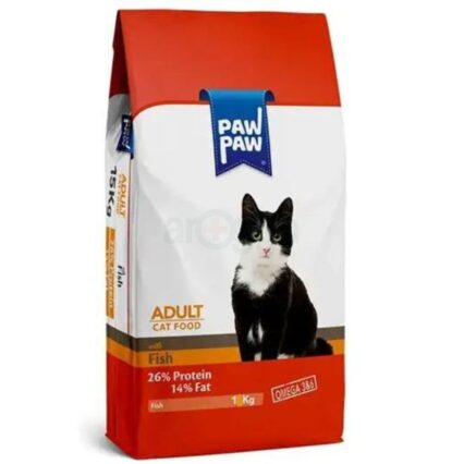 Paw Paw Adult Dry Cat Food With Fish Flavor