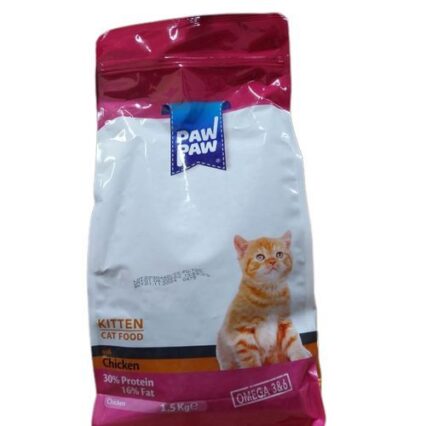 Paw Paw Kitten Dry Cat Food Chicken