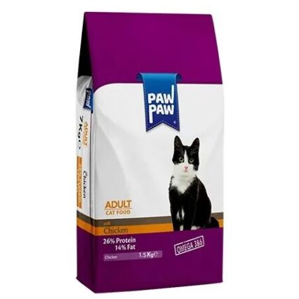 Paw Paw Adult Dry Cat Food With Chicken