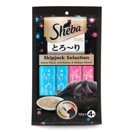 Sheba Melty Cat Food Treat Katsu Salmon Flavor