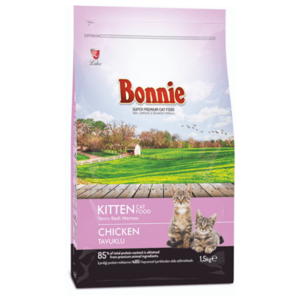 Bonnie Kitten Cat Food Chicken Flavor