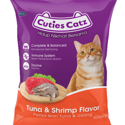Cuties Catz Adult Tuna & Shrimp Flavors
