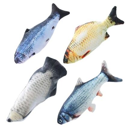 Interactive Fish Toys For Small Dogs & Cats