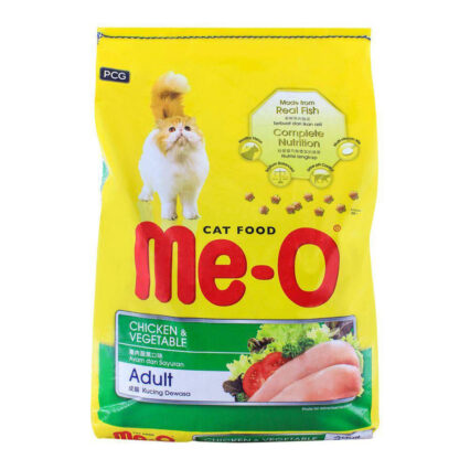 Me-O Adult Cat Food Chicken & Vegetable Flavor 1.2kg