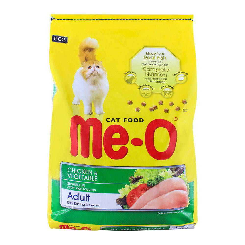 Me-O Adult Cat Food Chicken & Vegetable Flavor 1.2kg