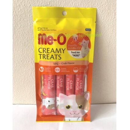 Me-O Creamy Cat Treats Crab Flavor 60gm