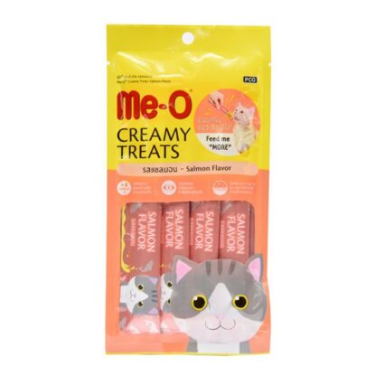 Me-O Creamy Cat Treats Salmon Flavor 60gm