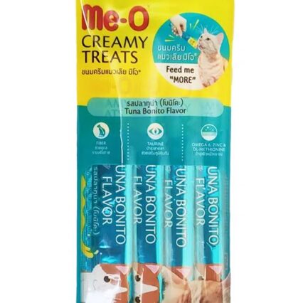 Me-O Creamy Cat Treats Tuna Bonito Flavor 60gm