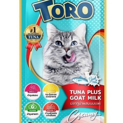Toro Toro Cat Creamy Treat Tuna Plus Goat Milk
