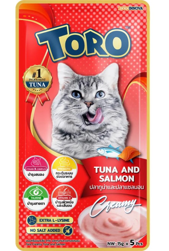 Toro Toro Cat Creamy Treat Tuna & Salmon