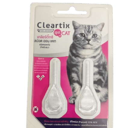 Cleartix spot on cat 1pcs