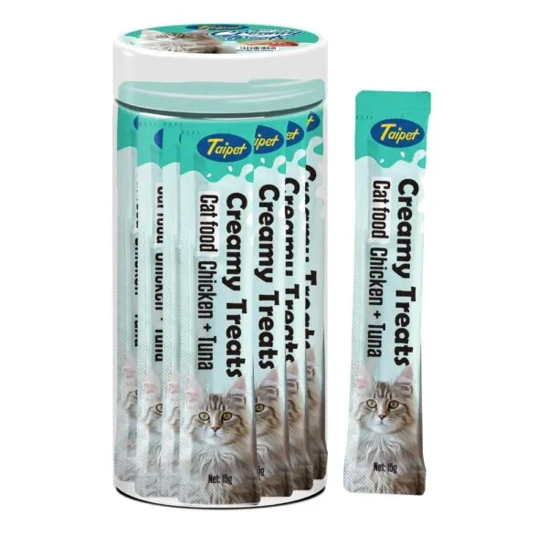5-Piece Premium Cat Combo: Taipet Food, Treats, Harness & Cat Grass - Image 2