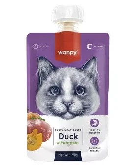 Wanpy Tasty Meat Paste Pouch Duck & Pumpkin